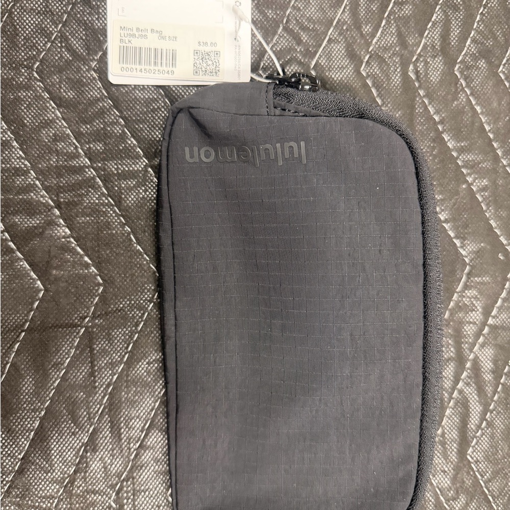 Lululemon Charcoal Belt Bag